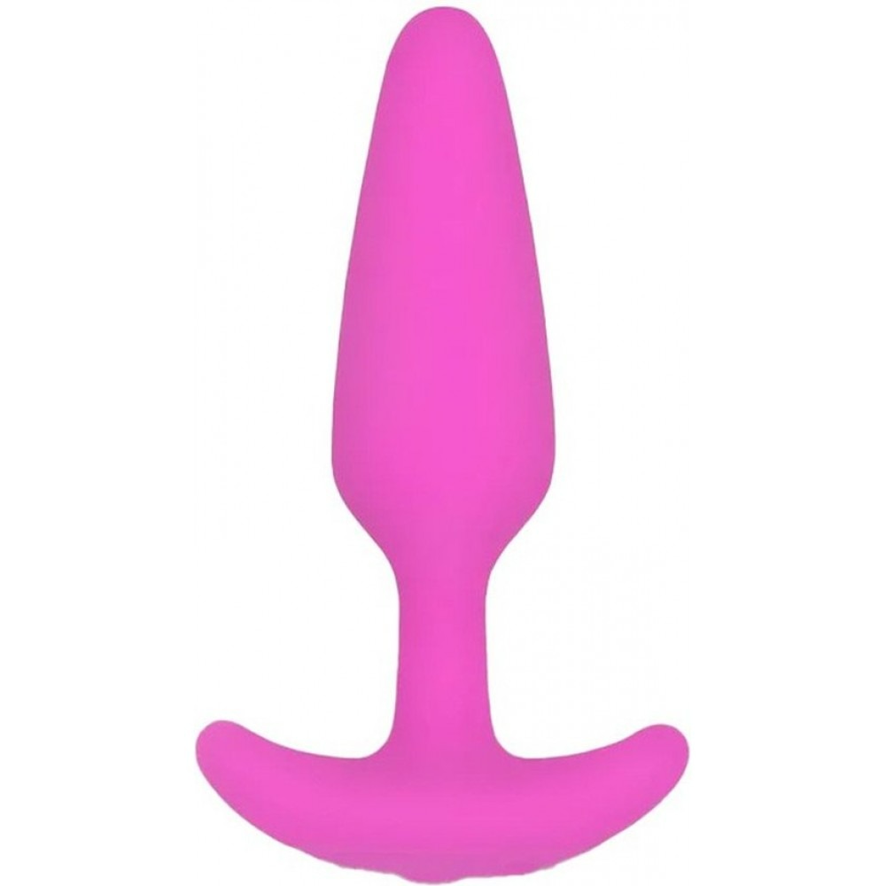 Анальные игрушки с вибрацией - Анальная пробка с вибрацией XS Gplug Gvibe, розовая, 7 х 2 см