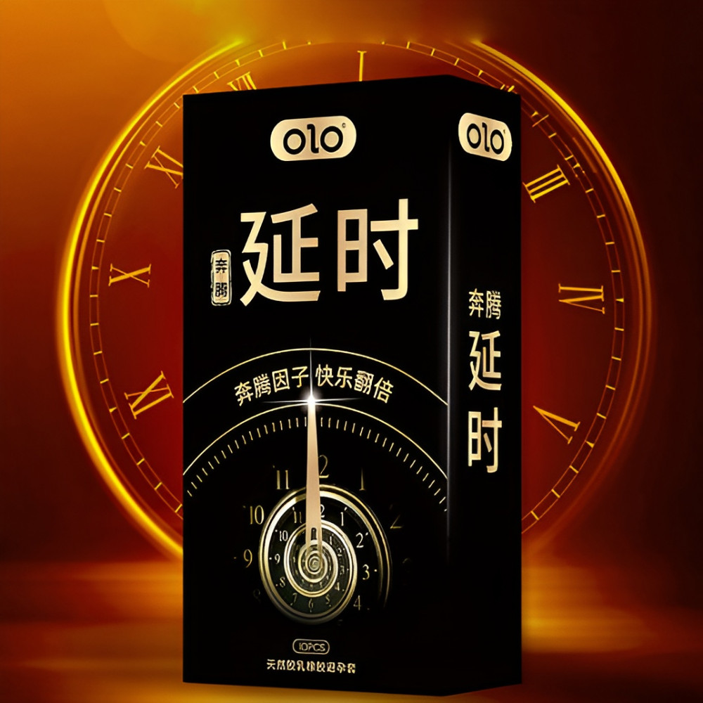 Разное - Ароматизированные ультратонкие презервативы с гиалуроновой кислотой и пролонгирующим эффектом OLO - Long Love, 10 шт