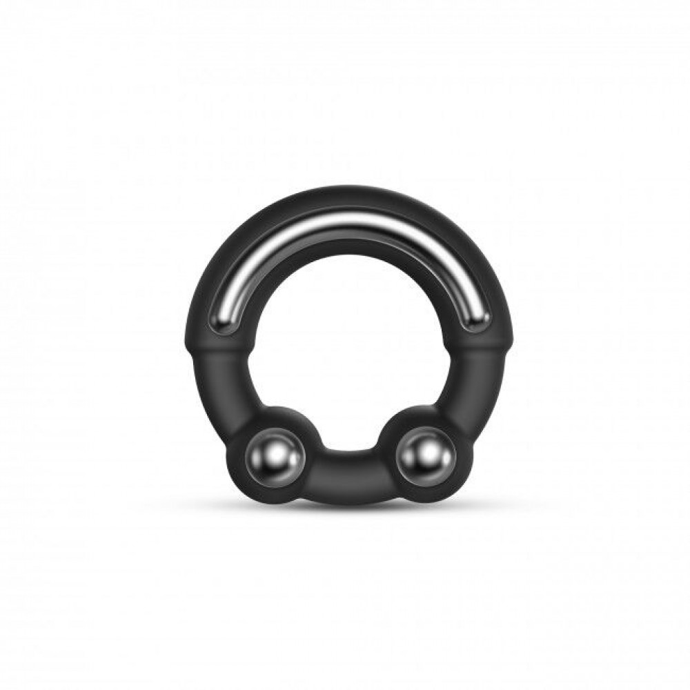 Эрекционное кольцо - Эрекционное кольцо с металлическими вставками Dorcel STRONGER RING 6