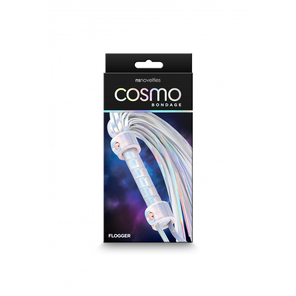 БДСМ игрушки - Флоггер NS Novelties COSMO BONDAGE FLOGGER RAINBOW 1