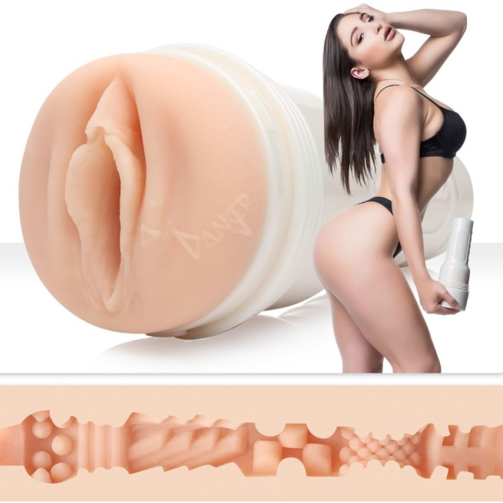 Секс игрушки - Мастурбатор в колбе вагина, Fleshlight Girls Abella Danger Danger Signature Vagina (RP), киберкожа