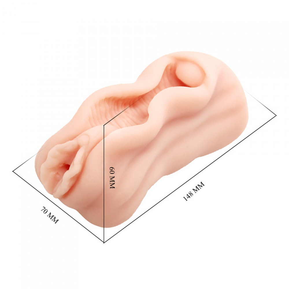 Мастурбатори без вібрації - Мастурбатор вагіна Crazy Bull - AVA Realistic Vagina Masturbator, BM-009184 9