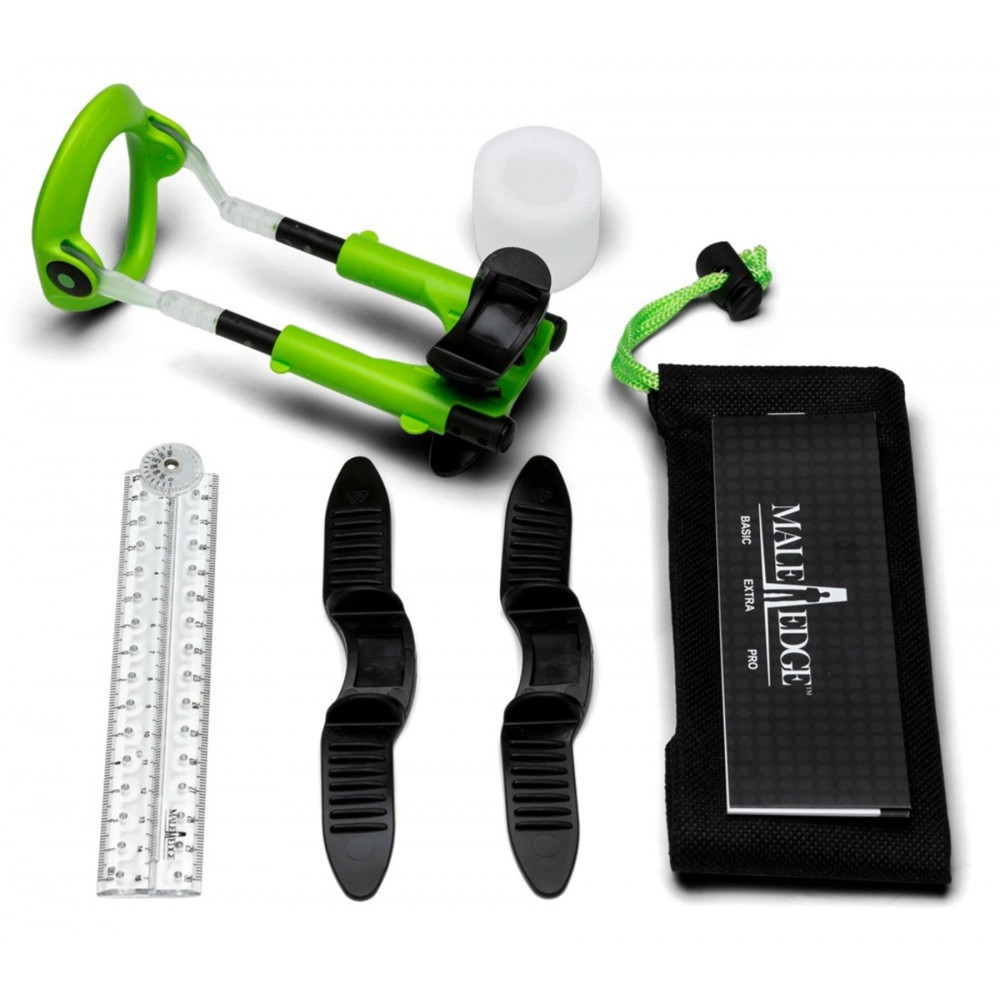 Різне - Екстендер для збільшення члена Male Edge Extra, ремінцевий, маса всього 65 г, міцний пластик 2