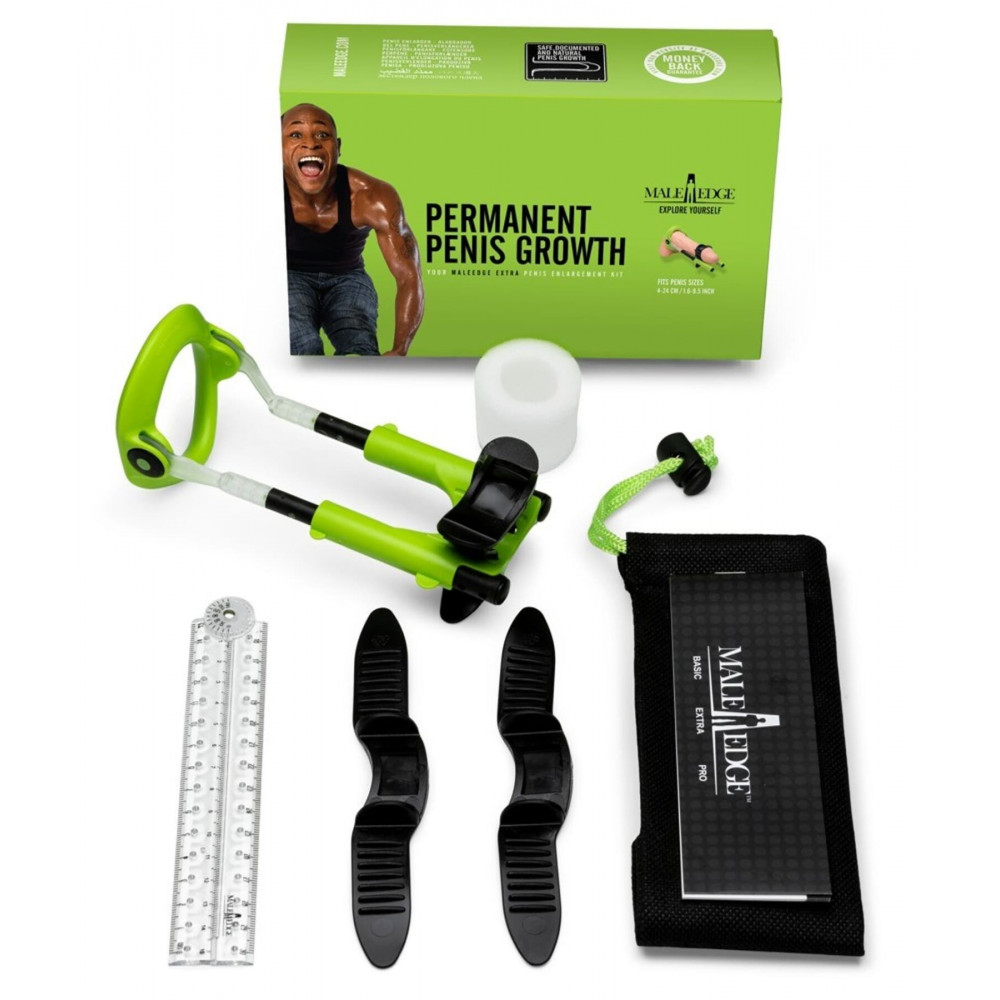 Різне - Екстендер для збільшення члена Male Edge Extra, ремінцевий, маса всього 65 г, міцний пластик 3