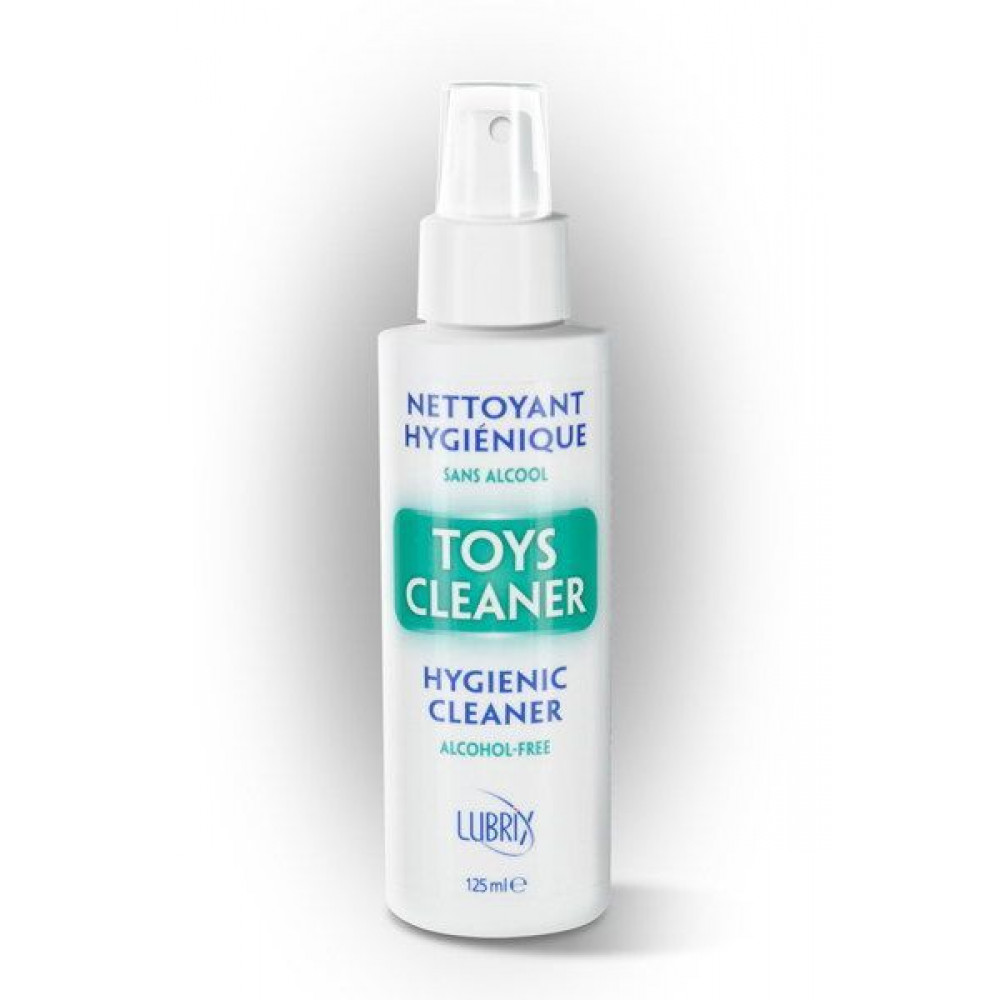 Средства по уходу за секс игрушками - Антибактериальный спрей Lubrix TOYS CLEANER (125 мл) для дезинфекции игрушек