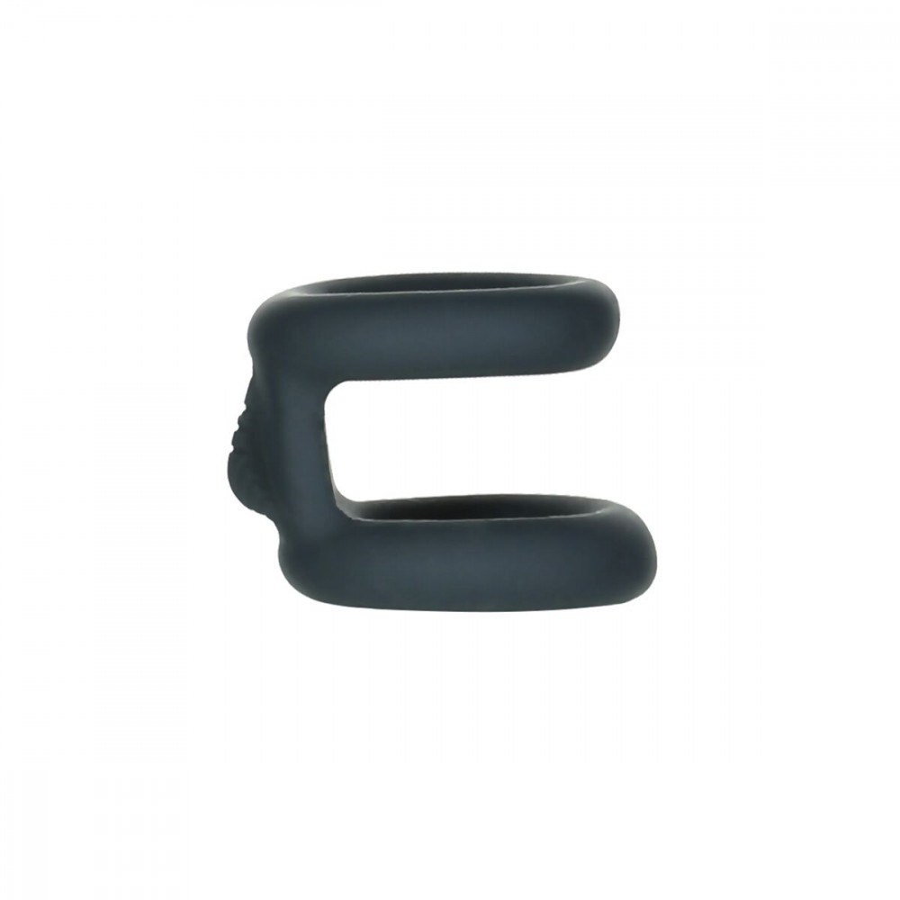 Эрекционное кольцо - Двойное эрекционное кольцо LUX Active – Tug – Versatile Silicone Cock Ring