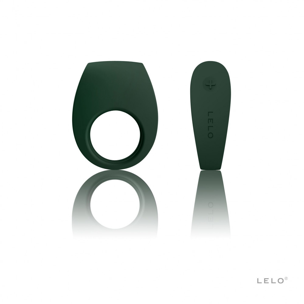 Эрекционные кольца с вибрацией - Эрекционное кольцо с вибрацией LELO Tor 2 Green 4