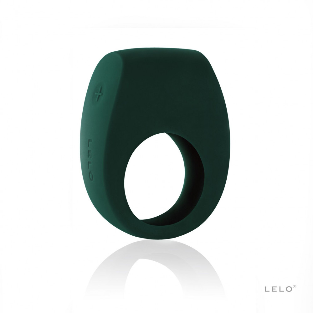 Эрекционные кольца с вибрацией - Эрекционное кольцо с вибрацией LELO Tor 2 Green