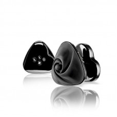 Вібратор для клітора з електростимуляцією Mystim Heart's Desire Black Edition