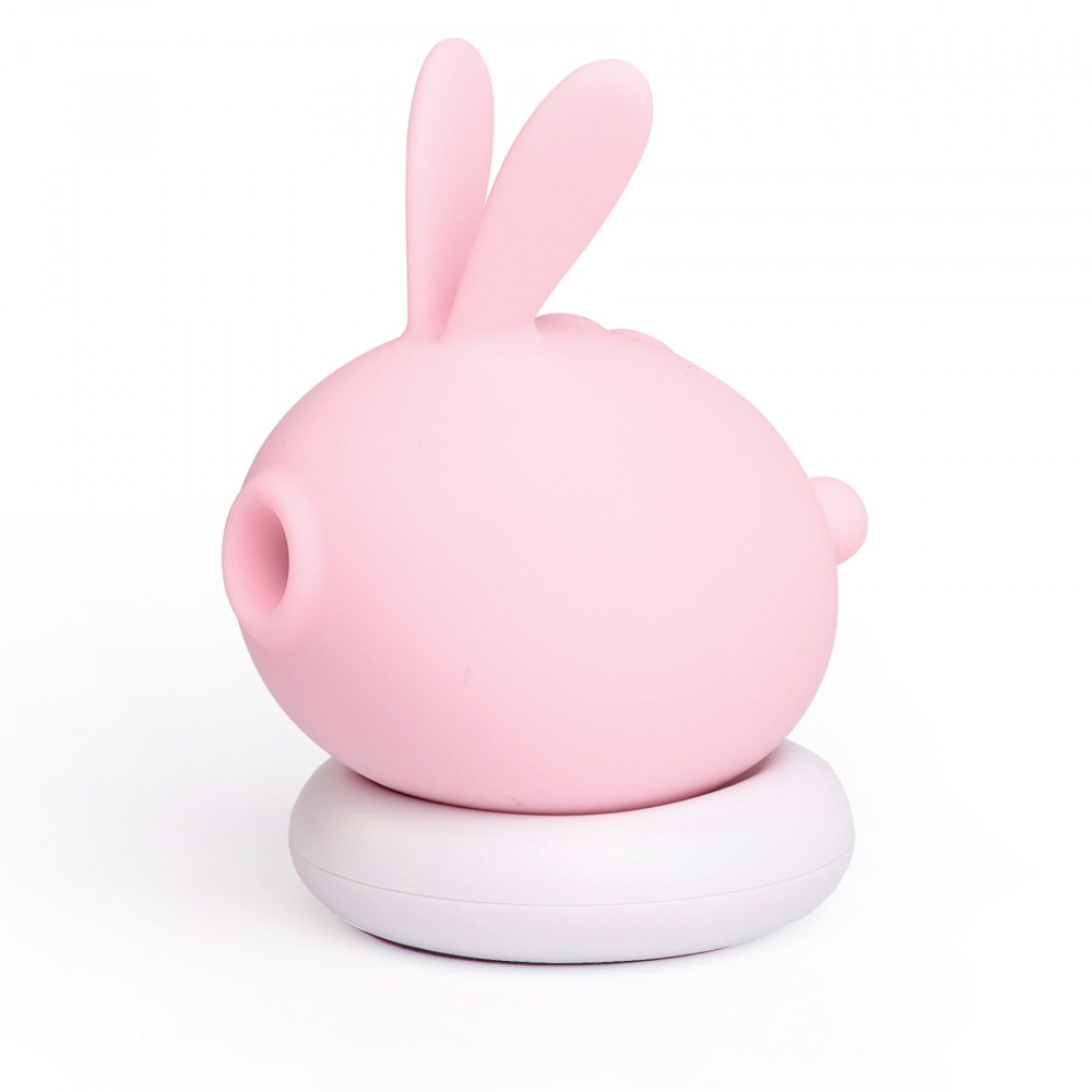 Вакуумный вибратор - Вакуумный клиторальный стимулятор с вибрацией KISTOY Too Simple Pink