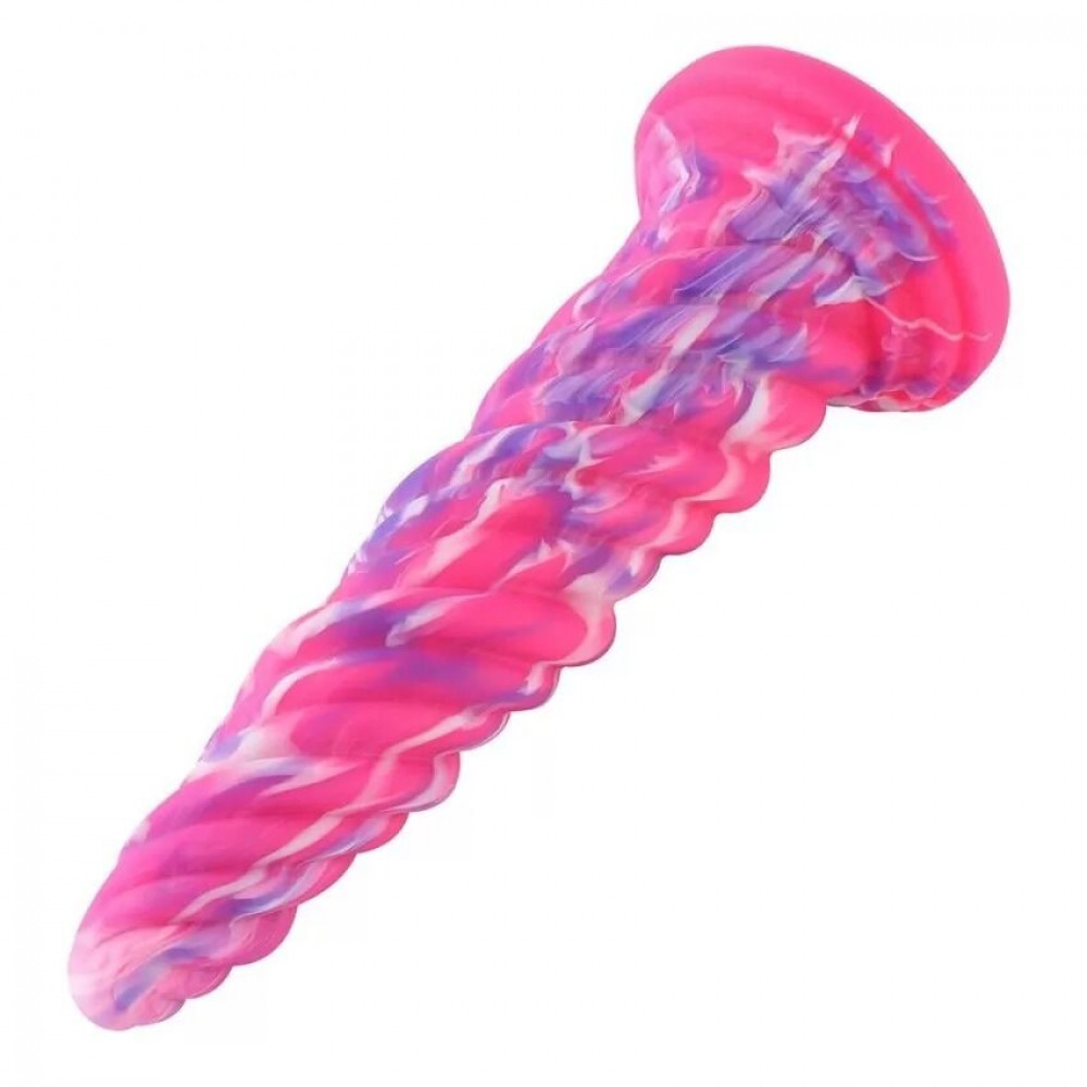  - Силиконовый дилдо Hismith Awl Shape Silicone Dildo Monster Series 2