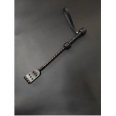 Стек із шипами БДСМ Candy Hero шкіра, короткий, чорний