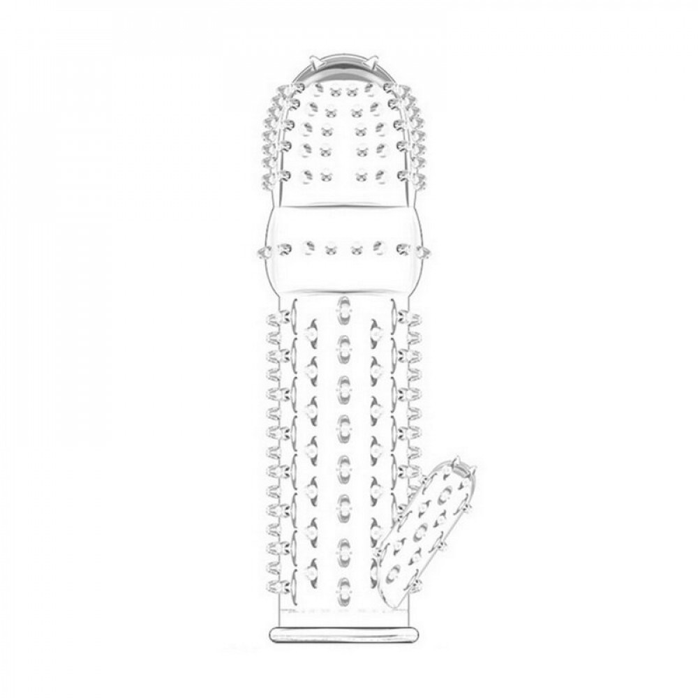 Разное - Стимулирующая насадка-презерватив AR026 B