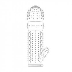 Стимулирующая насадка-презерватив AR026 B