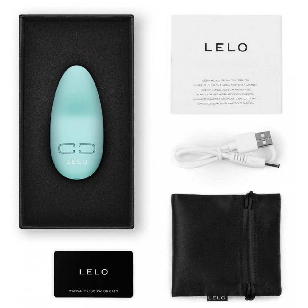 Клиторальный вибратор - Вибратор LELO Lily 3 Polar Green 3