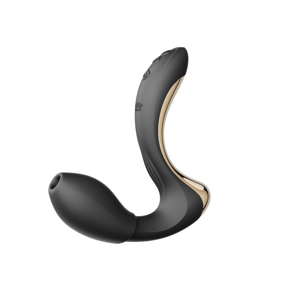 Стимулятор точки G - Вибратор Zalo – Talis G-Spot PulseWave Vibrator Obsidian Black 1