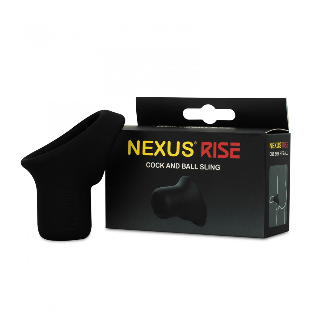 Эрекционное кольцо - Эрекционное кольцо Nexus Rise Cock and Ball Sling 4