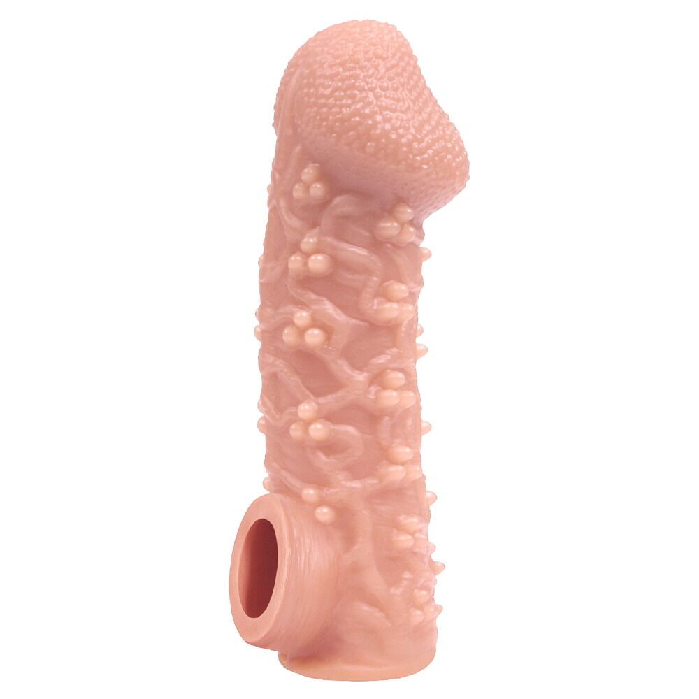 Эрекционные кольца без вибрации - Насадка на член Kokos Cock Sleeve CS 009 L