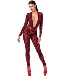 Бодистокинг Noir Handmade F382 Kink Royal Catsuit L
