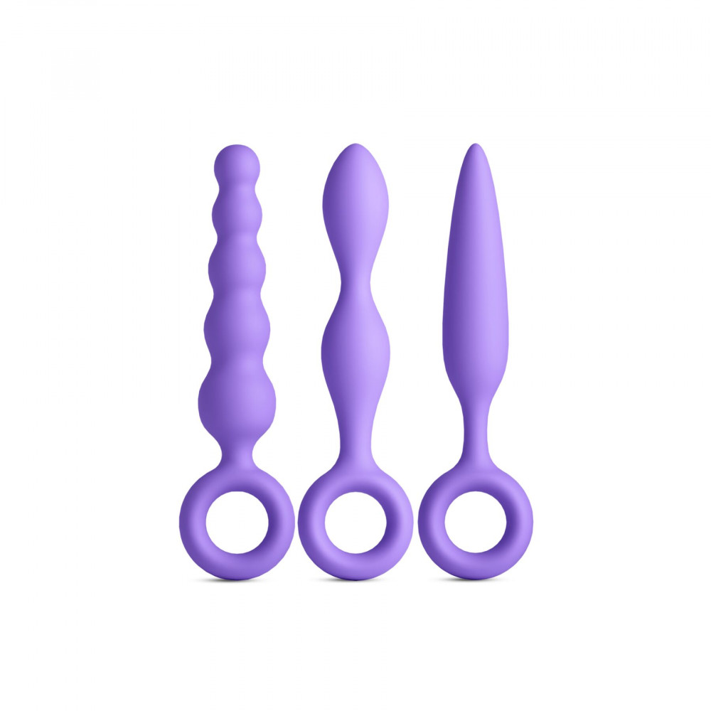 Анальные игрушки - Набор анальных игрушек NS Novelties INYA - Trio Kit - Purple