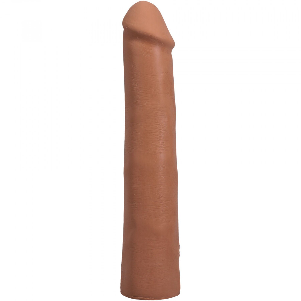 Фалоімітатор - Фалоімітатор Doc Johnson The Realistic Cock ULTRASKYN - 9 Inch Caramel 2