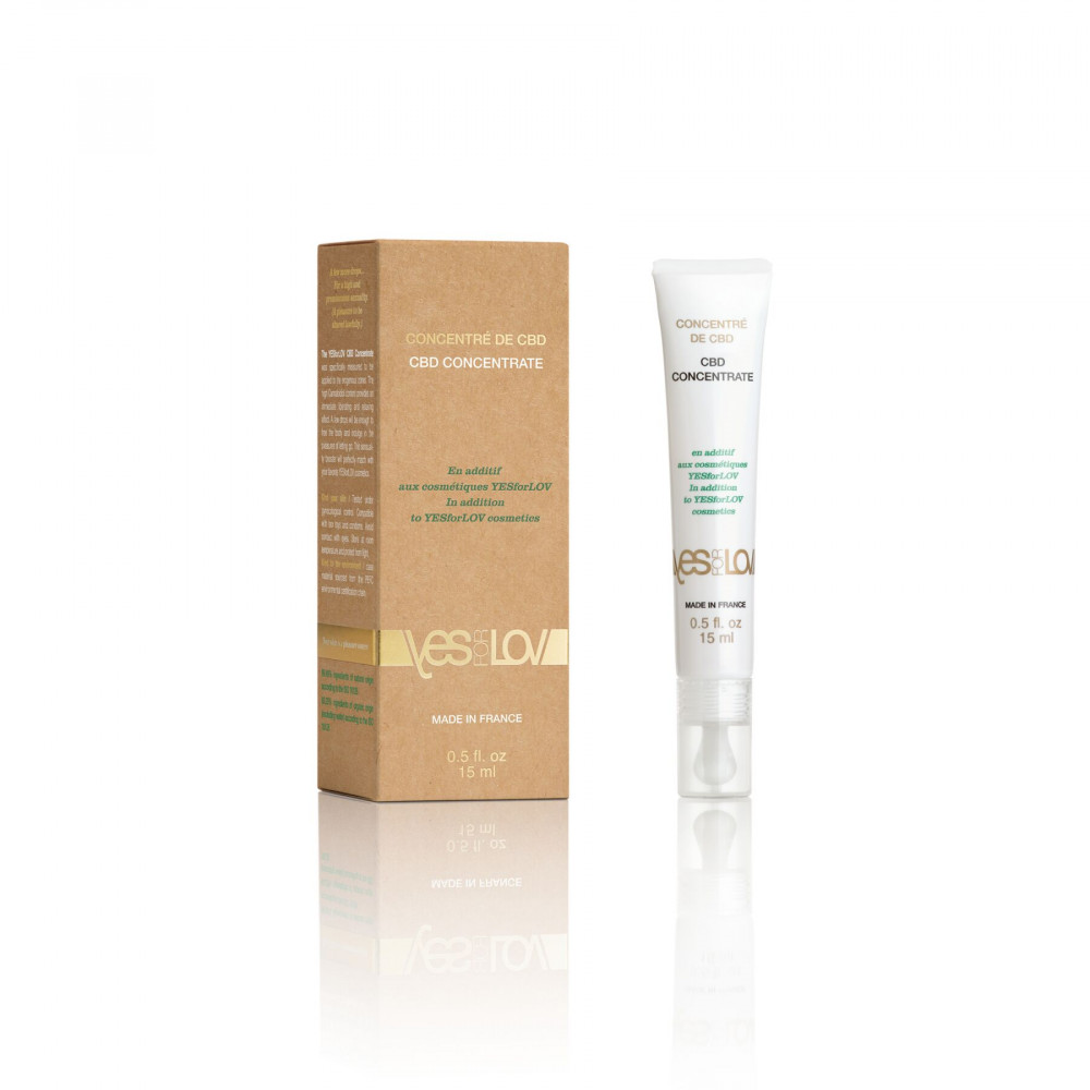 Смазки на водной основе - CBD концентрат YESforLOV CBD CONCENTRATE 15 мл