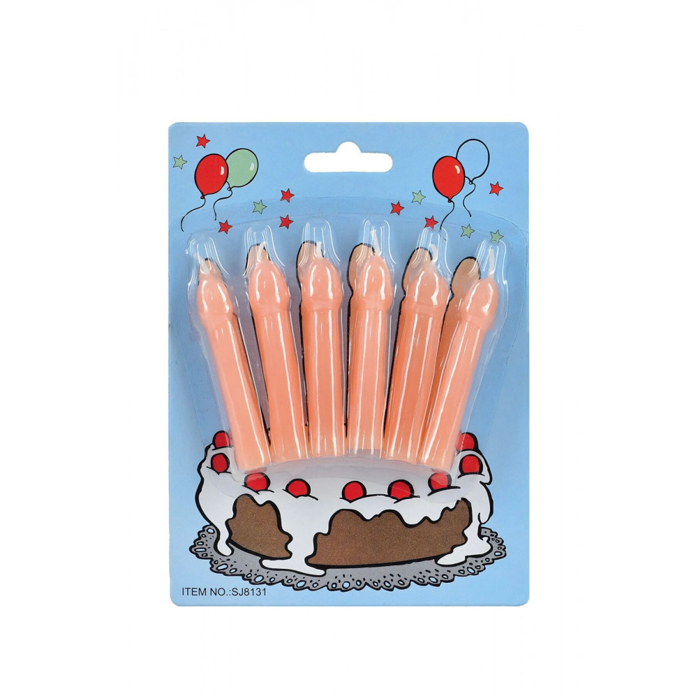 Секс приколы - Свечи для торта Fun Novelties Birday Party Candle 1