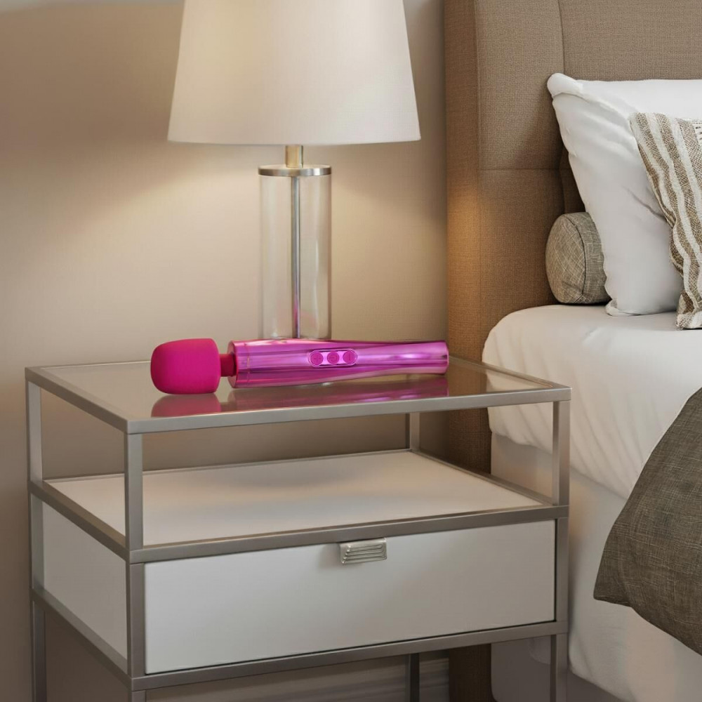Для LGBTQ+ - Вибромассажер MyMagicWand - Wand Massger Electric Pink 8
