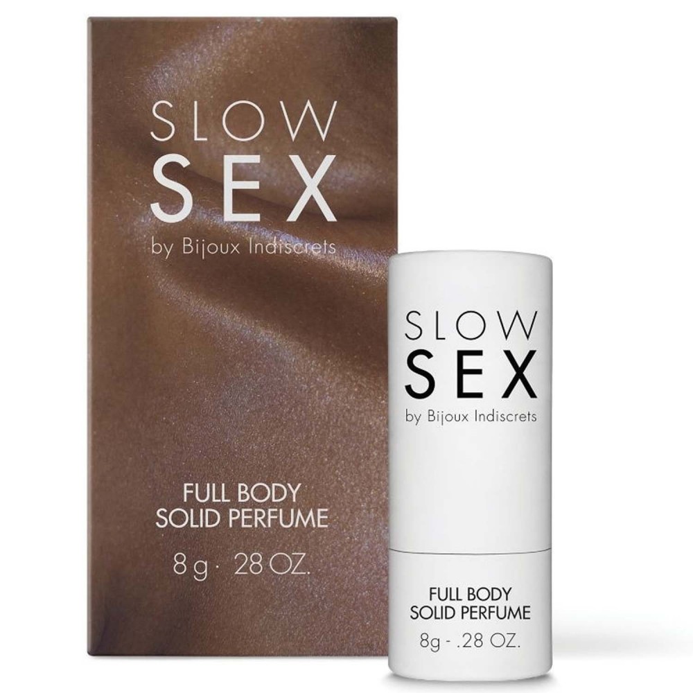 Интимная косметика - Твердый парфюм для тела FULL BODY SOLID PERFUME Slow Sex by Bijoux Indiscrets