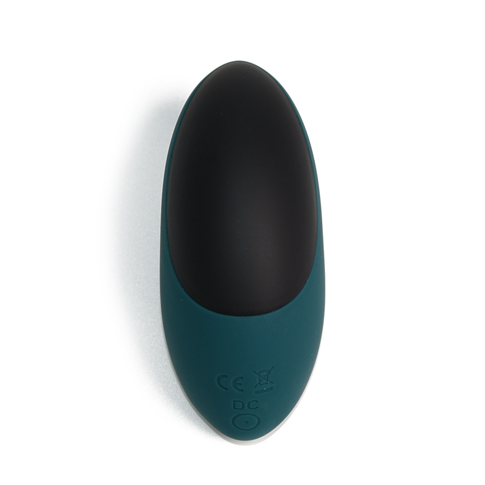 Вакуумный вибратор - Вакуумный стимулятор для клитора Sweet Em, чёрно-зелёный 3