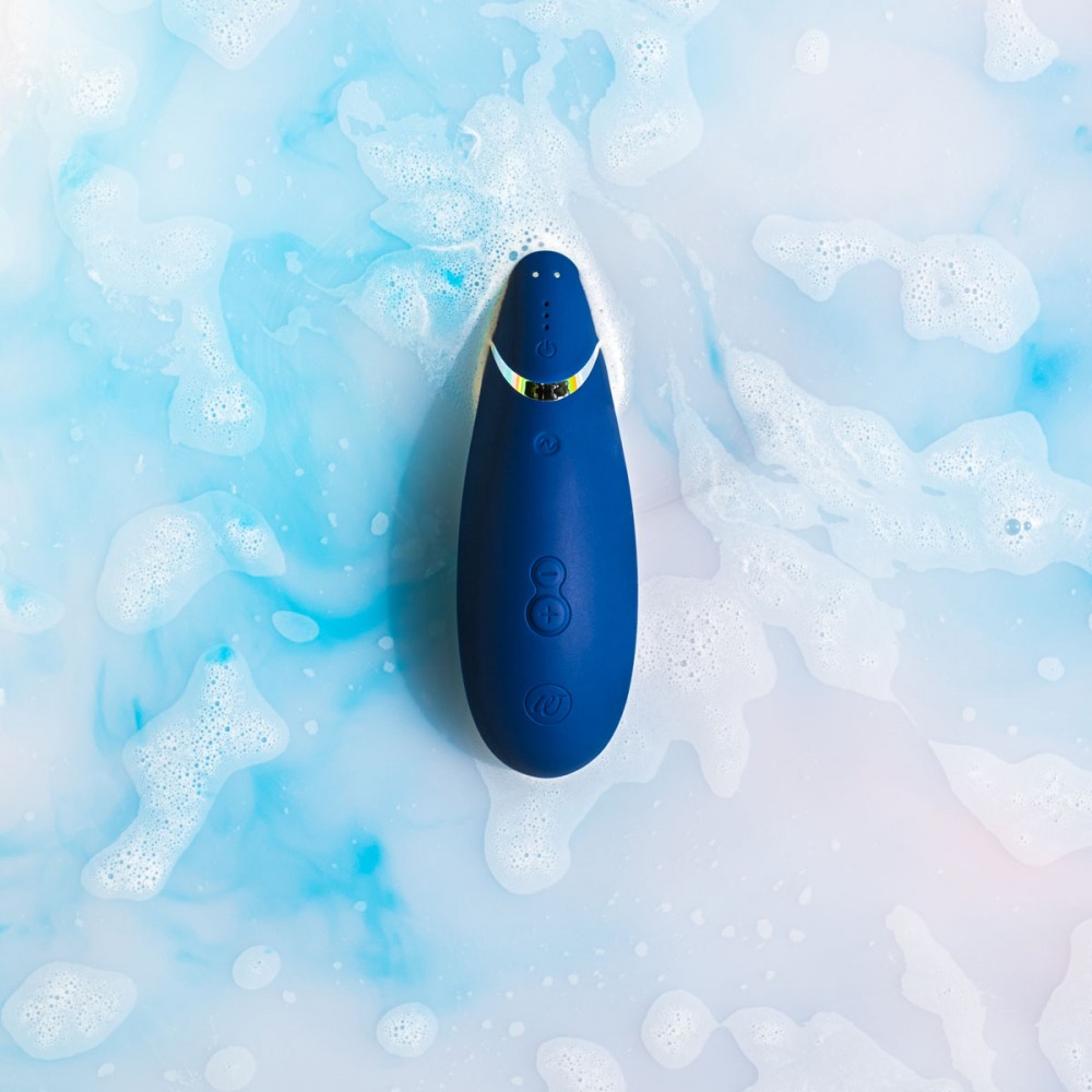 Секс игрушки - Вакуумный клиторальный стимулятор Womanizer Premium 2 Blueberry 1