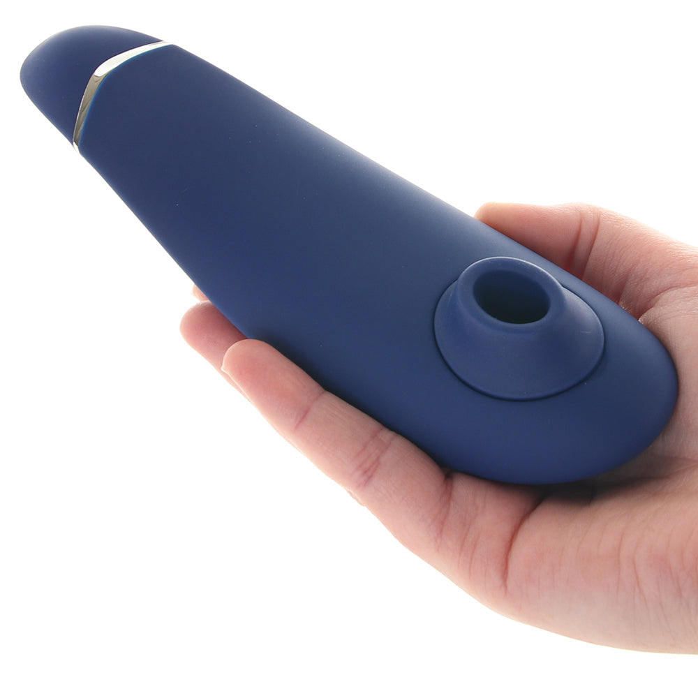 Секс игрушки - Вакуумный клиторальный стимулятор Womanizer Premium 2 Blueberry 4
