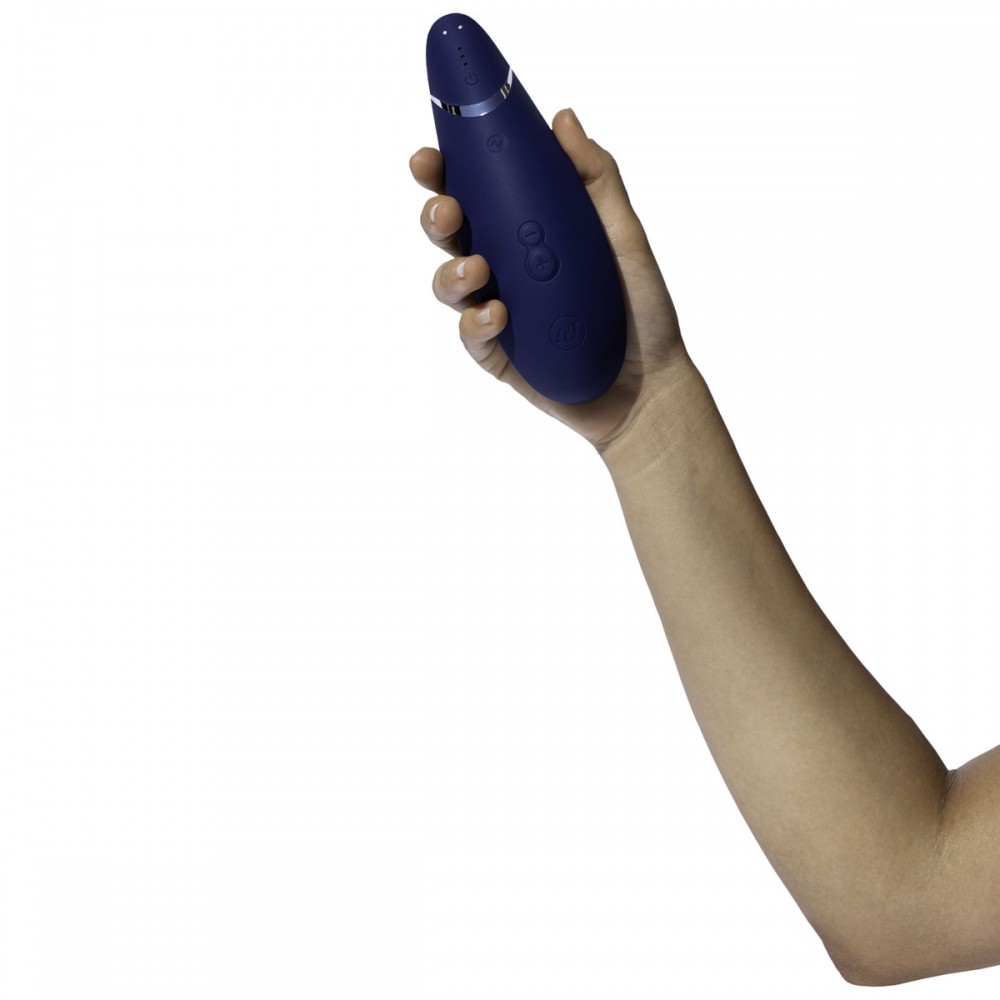 Секс игрушки - Вакуумный клиторальный стимулятор Womanizer Premium 2 Blueberry 5