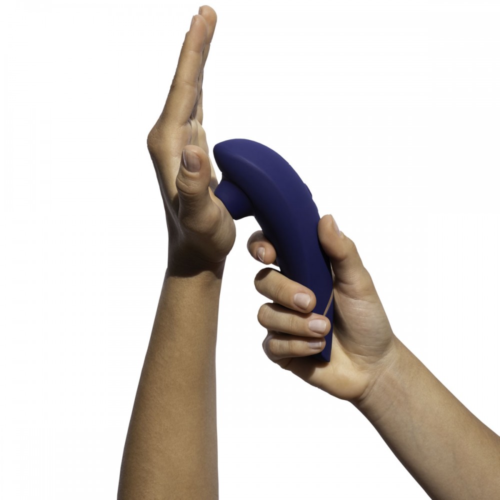 Секс игрушки - Вакуумный клиторальный стимулятор Womanizer Premium 2 Blueberry 13