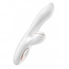 Вакуумный вибромассажер кролик Satisfyer Pro G-Spot, белый