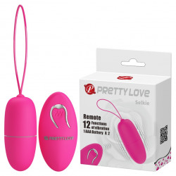 Виброяйцо с пультом ду Pretty Love - SELKIE, BI-014865W-1