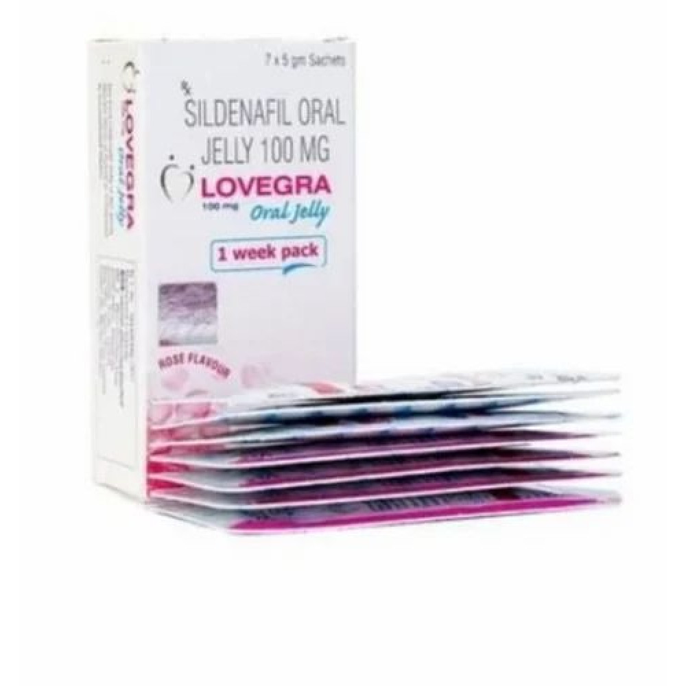 Возбуждающие средства - Возбуждающее Желе для женщин LOVEGRA Oral Jelly (цена за упаковку,7 пакетиков) 3