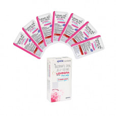 Возбуждающее Желе для женщин LOVEGRA Oral Jelly (цена за упаковку,7 пакетиков)