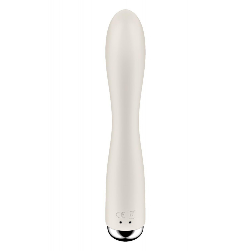  - Вибратор для точки G Satisfyer Spinning Vibe 1 с ротацией, молочный 4