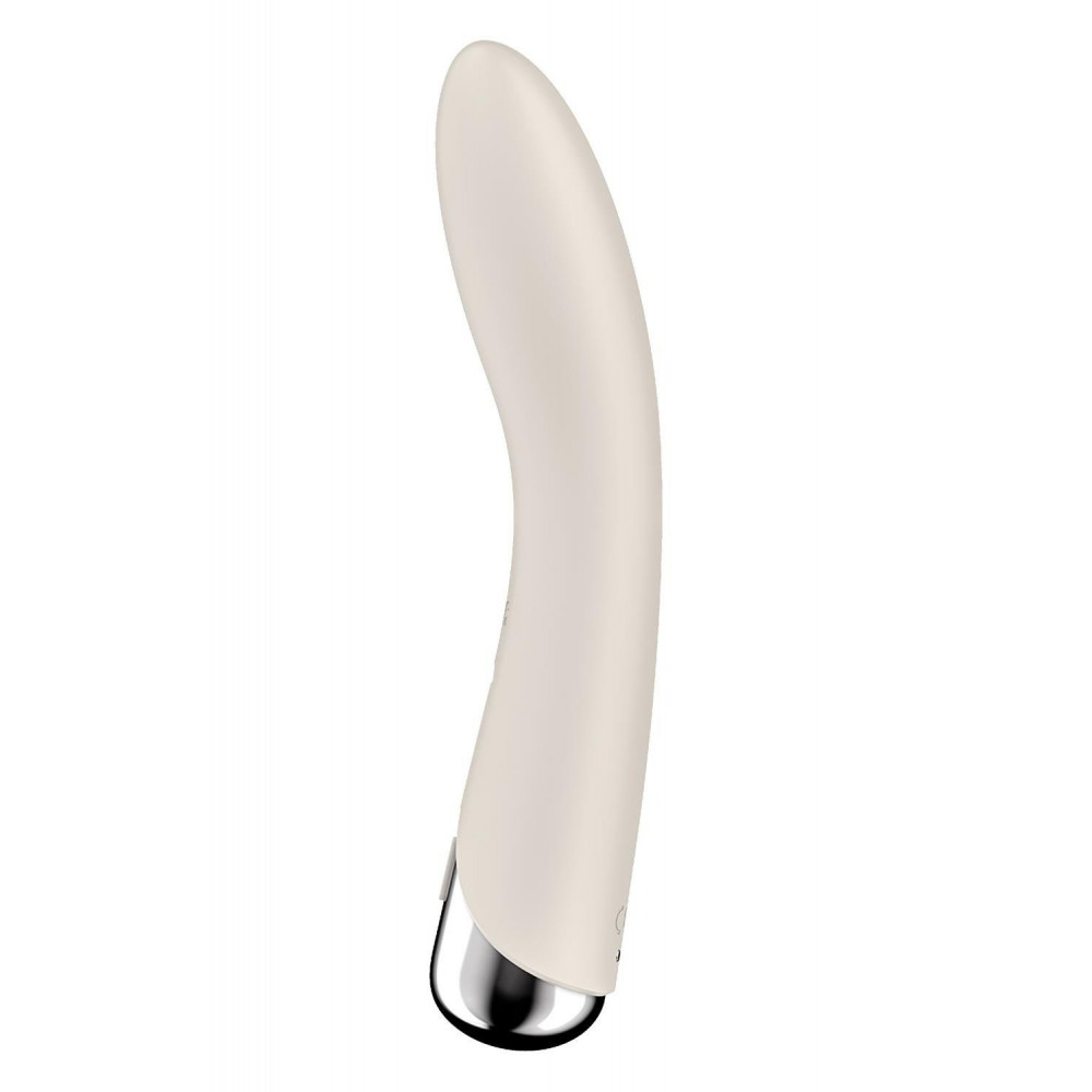  - Вибратор для точки G Satisfyer Spinning Vibe 1 с ротацией, молочный 1