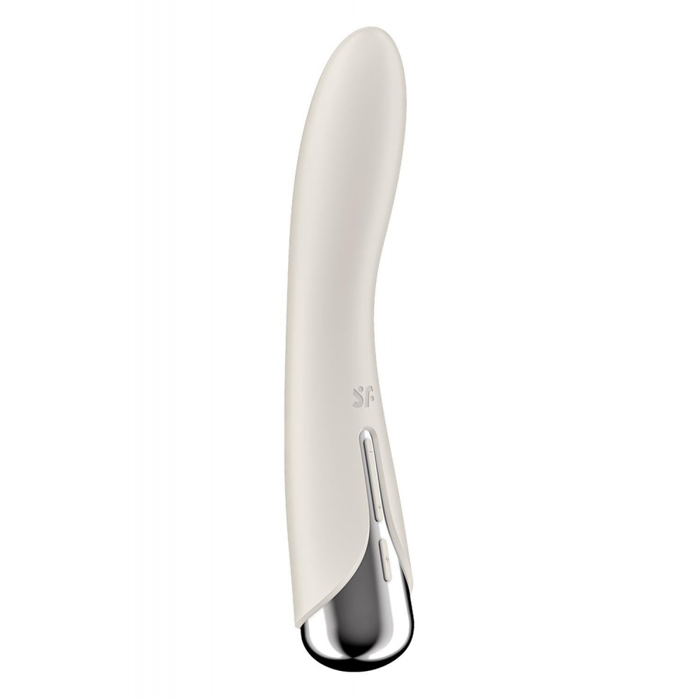  - Вибратор для точки G Satisfyer Spinning Vibe 1 с ротацией, молочный 2