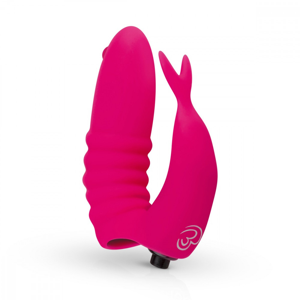 Секс игрушки - Вибратор на палец розовый 5
