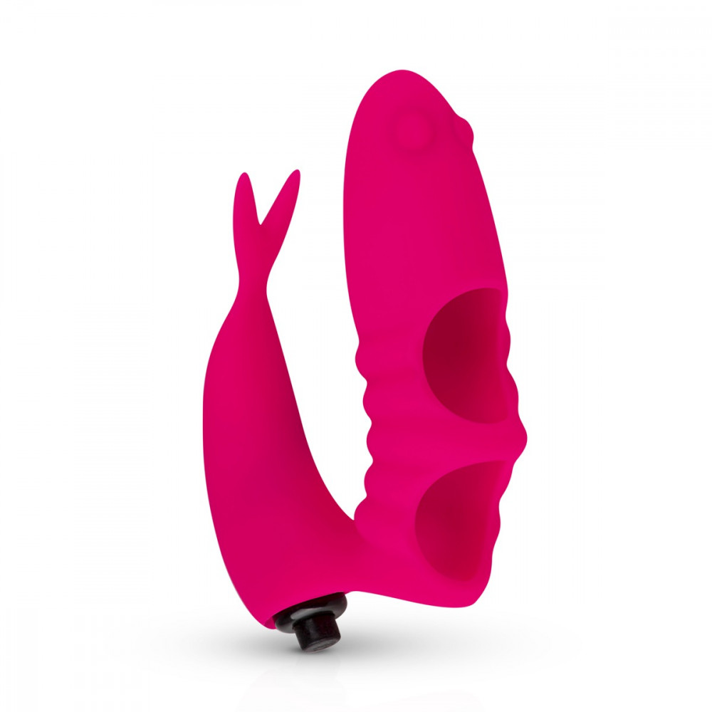Секс игрушки - Вибратор на палец розовый