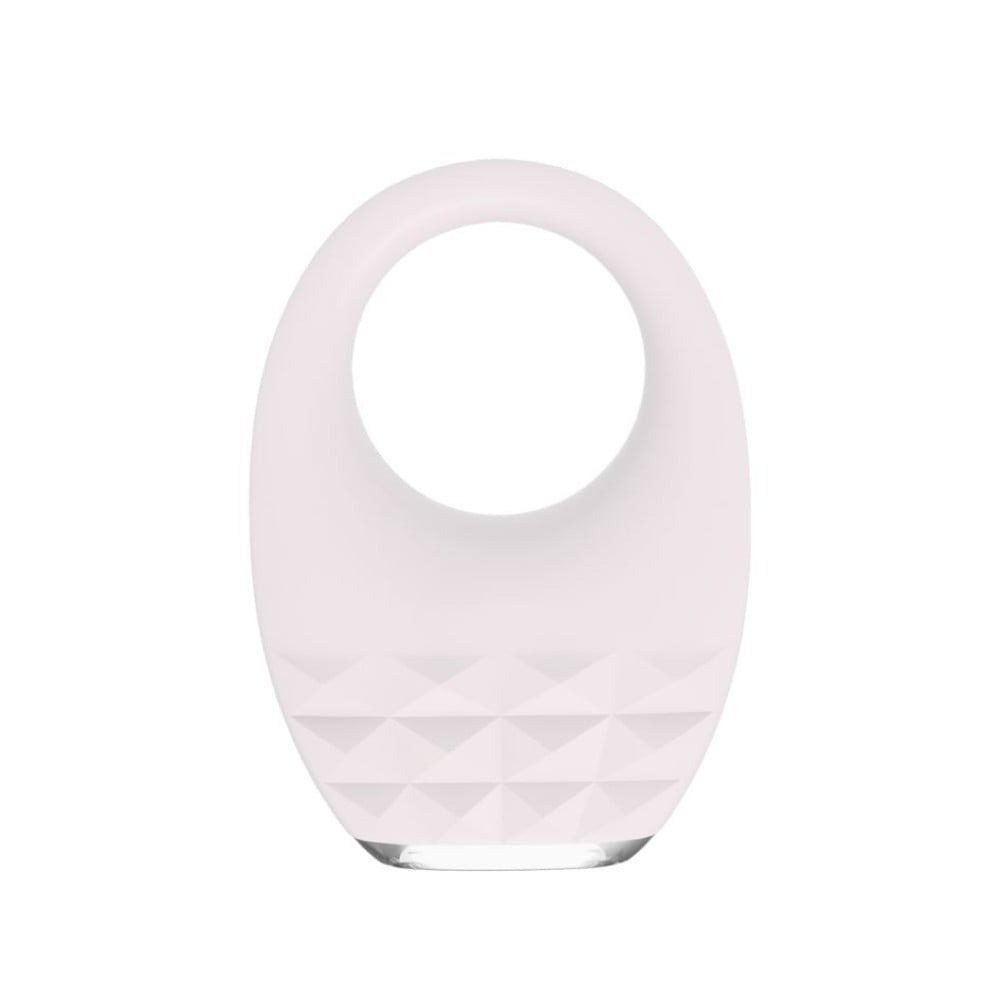 Різне - Вібраційне ерекційне кільце Every Night Toys з підсвічуванням, біле