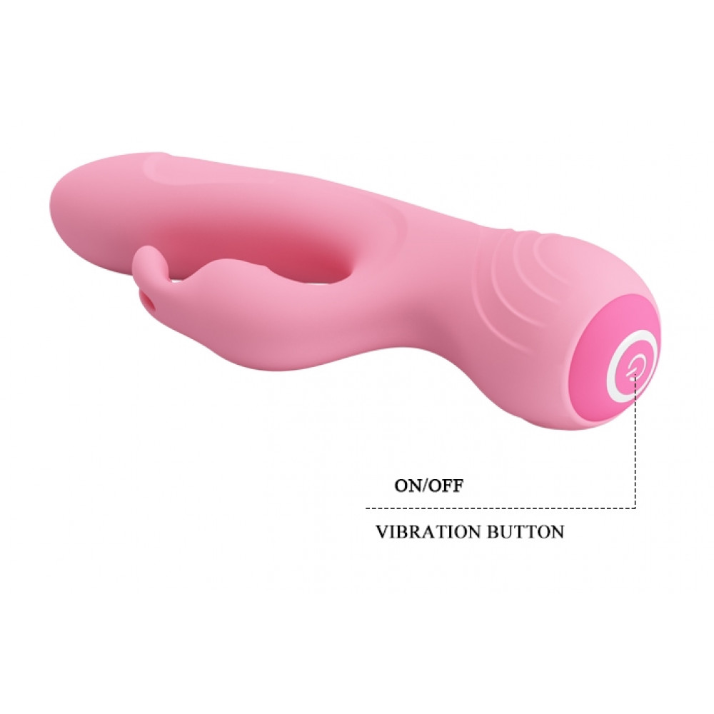 Різне - Вібромасажер з кліторальним стимулятором Pretty Love - Broderick, BI-014644-1 8