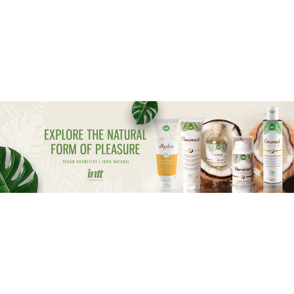 Разное - Жидкий вибратор Intt Vibration Coconut NEW 100% Vegan 15 мл 2