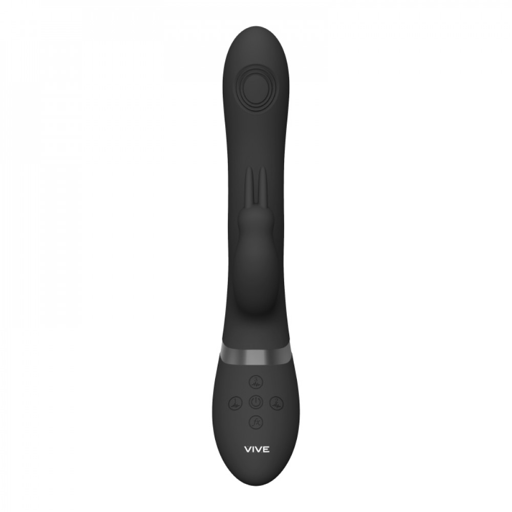 Різне - Вібратор-кролик Rini 3 в 1 колір: чорний Vive (Нідерланди) 3