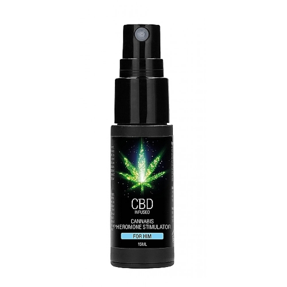 Різне - Духи з феромонами для чоловіків Shots-CBD Cannabis Pheromone Stimulator For him , 15 ml 1