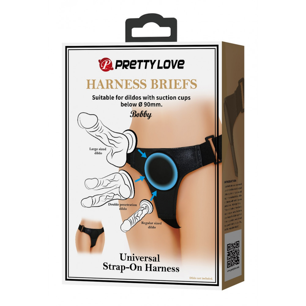 Страпон - Универсальная система для страпона Pretty Love - HARNESS BRIEFS Bobby, BW-022086 1