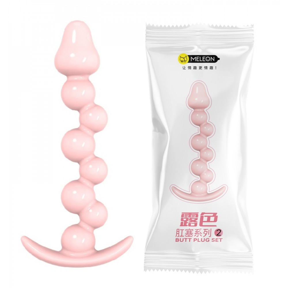 Анальные игрушки без вибрации - Анальная пробка Meleon - Blossom Hue Butt Plug, AP-02